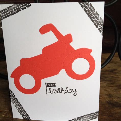 Items Similar To Atv Birthday Card Masculine Greeting Card Motorcycle