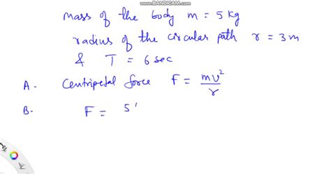 Solved Kg Moves In A Counterclockwise Circular Path Of Radius Meters