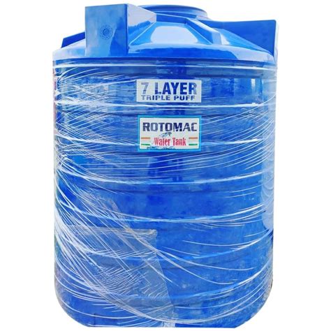 Rotomac 7 Layer Triple Puff Roto Moulded Water Tank At Rs 8200 Unit In