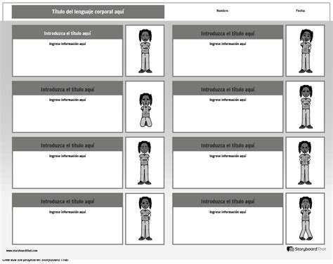 Bod Lang Paisaje En Blanco Y Negro Storyboard