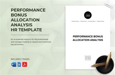 Performance Analysis Report Template In Word Pages Google Docs