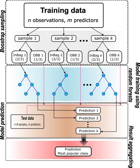 Random Forests Scheme The Rf Algorithm Consists Of A Large Number Of