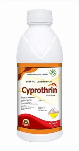 Cyprothrin Ethion Cypermethrin Ec At Best Price In Rajkot