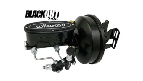 C Black Out Brake Booster Kit With Wilwood Master Cylinder And