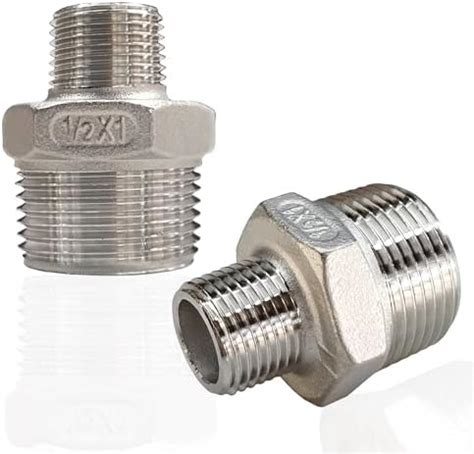 Amazon Male Hex Nipple Threaded Reducer Connector Pipe Fitting