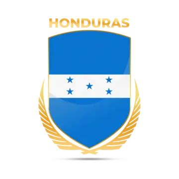 Golden Circle Fram Of Honduras Counties Flag Vector Golden Honduras