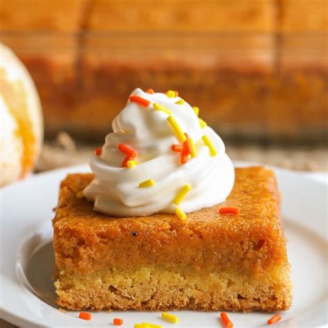 Pumpkin Gooey Butter Cake Recipe Gooey Butter Cake Pumpkin Butter