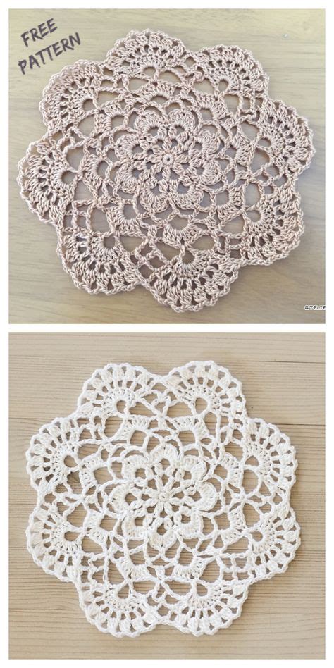 Crochet Doilies Small EMBROIDERY ORIGAMI