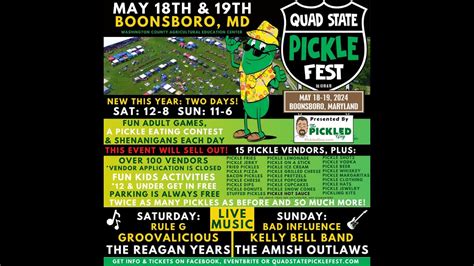 Quad State Pickle Fest 2024 Promo Reel Youtube