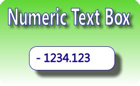Creating A Numeric TextBox Control CodeProject