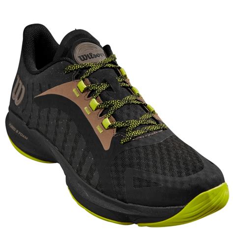 Sneakers Wilson Hurakn Pro Black Lime Zona De Padel