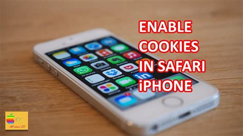 How To Enable Cookies In Safari IPhone YouTube