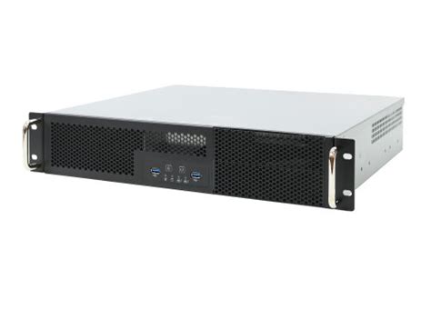 19 Inch Atx Rack Mount 2u Server Case Silverstone Rm23 502 Mini 4