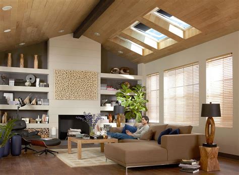 Skylight Living Room - 30 Naturally Lit Living Rooms with Skylights (PICTURES) / The challenge ...