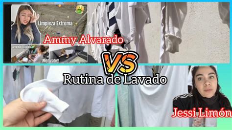 RUTINA DE LAVADO ROPA BLANCA Y NEGRA REACCIONANDO A RUTINA DE LAVADO