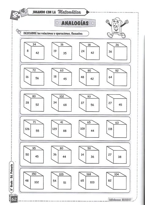 Libro De Razonamiento Matematico Para Segundo Grado De Primaria Porn