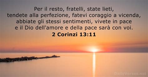 Novembre Versetto Della Bibbia Del Giorno Corinzi