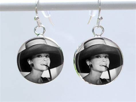 Audrey Hepburn Earrings Breakfast At Tiffanys Earrings