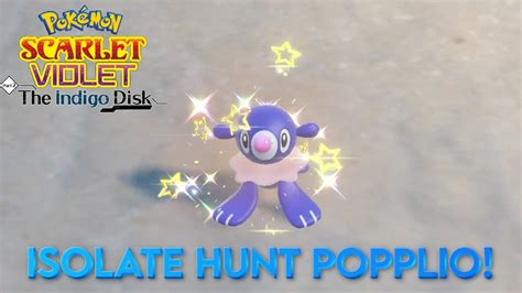 How To Easily Shiny Hunt Popplio In Pokemon Scarlet And Violet The