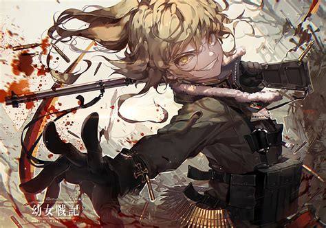 Online Crop Hd Wallpaper Anime Youjo Senki Tanya Degurechaff