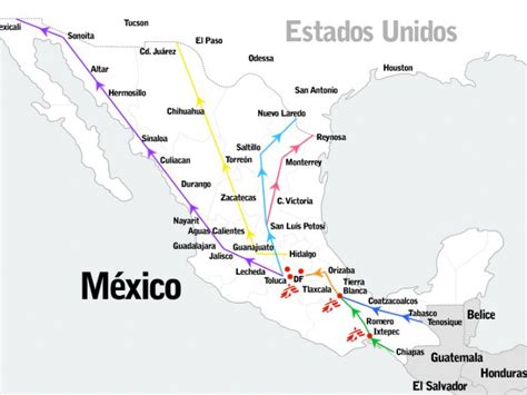 Inmigrantes en el tren La Bestia hacia EE.UU. - Cómo se tramita