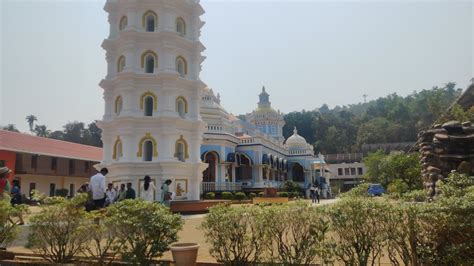 Goa Exploring 2nd Day Trip Mangeshi Temple Basilica Do Bom Church