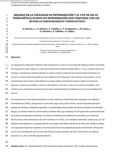 Cl Improvements Lectura Para El Control Traducida Al Espa Ol Del