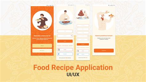 Ui Ux Design For Food Recipes Application Figma