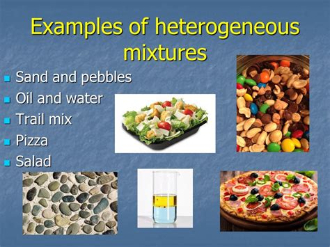 Homogeneous Mixtures Examples Of Food