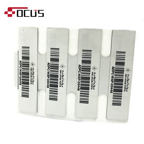 Rfid Uhf Printable Flexible Anti Metal Passive Uhf Monza R Sticker Tag