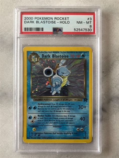 Pokémon Dark Blastoise PSA 8 Kaufen auf Ricardo