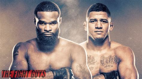 UFC On ESPN 9 Tyron Woodley Vs Gilbert Burns Latest Odds YouTube