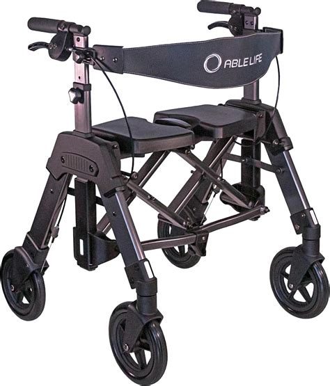 Amazon Helavo Ultralight Carbon Fiber Wheel Rollator Walker For