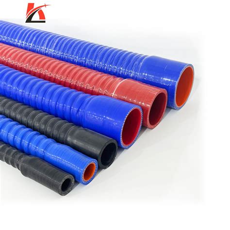 Customize Silicone Hose Flexible Rubber Bellow Corrugated Manufacturer