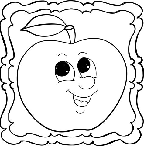 Apple Coloring Book : Easy and Fun Apples Colouring Book for Kids | Made By Teachers