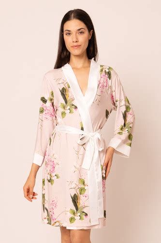 Robe Curto Flora Rose Mari M Lingerie BR