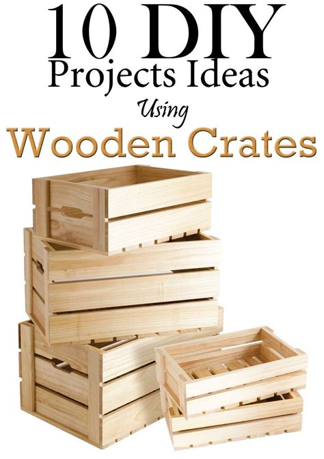 7 Pictures of Cheap and Clever DIY Organization Ideas Using Wood Crate ...