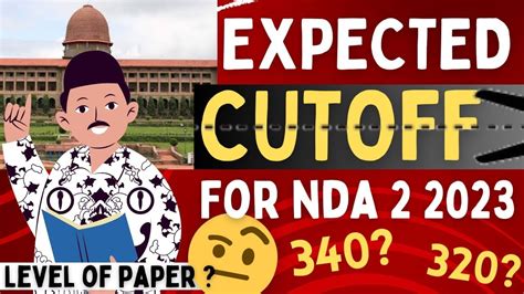 Nda Cut Off Nda Written Exam Paper Level Expected Nda