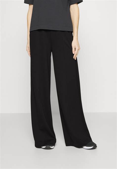 Calvin Klein Performance Wide Leg Pants Pantalon Classique Black