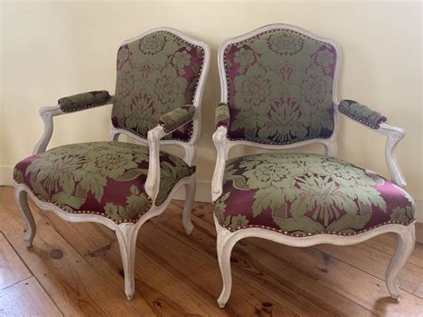 Proantic Paire De Fauteuils Louis XV Estampillés I Avisse