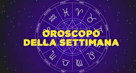 Oroscopo Della Settimana Cosa Dicono Gli Astri Dal Ottobre Al