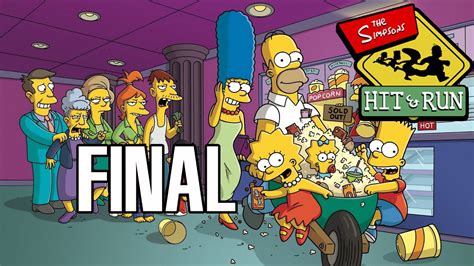 Los Simpson Hit And Run Final Nivel 7 Misiones Homer Simpson Gameplay