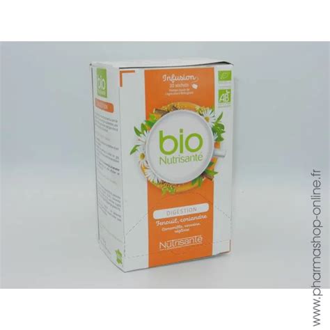 Nutrisante Infusion Bio Digestion Sachets Pharmashop Online