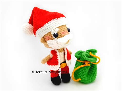 Santa Claus Crochet Pattern Graphic by ternuraamigurumi · Creative Fabrica