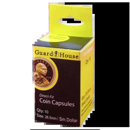 Small Dollar (26.5mm) Direct-Fit Coin Capsules - 10 Pack Collecting ...