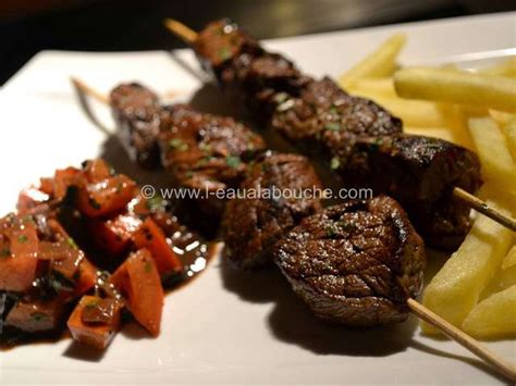 Recettes De Brochettes De Boeuf Et Vin Rouge