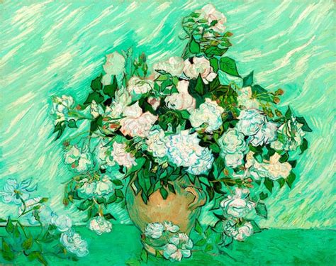 Vincent van Gogh : Still Life Vase with Pink