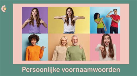 Ik Jij U Hij Zij Die Wij Jullie Zij Persoonlijke