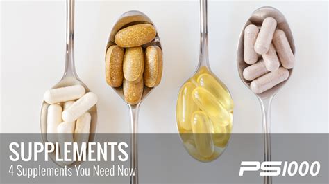 Beginners Guide to Supplements: The Basics » PS1000 Blog