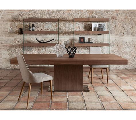 Table Manger Rectangulaire En Bois Contemporain Table But